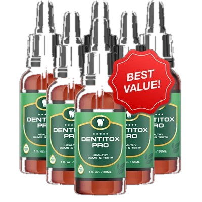 Dentitox Pro 6 bottles — 180-day supply